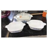 3 PC CORNING WARE