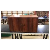 MC TEAK WALL HANGING CABINET