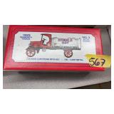 HUMBLE 1925 KENWORTH TANKER COIN BANK IN BOX