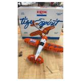 EXXON TIGER SPIRIT TRAVEL AIR AIRPLANE BANK IN BOX