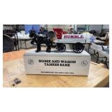 HORSE & WAGON TANKER BANK IN BOX