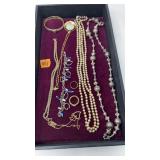 TRAY LOT OF ASST JEWELRY