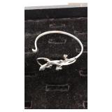 'SONYA' STERLING LIZARD BRACELET