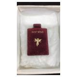 14K YG 'GUARDIAN ANGEL' PIN