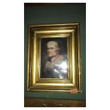 FRAMED THOMAS JEFFERSON PORTRAIT