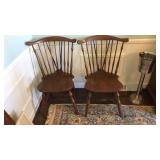 2 AMERICANA STYLE DINING CHAIRS