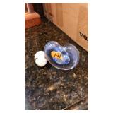 BLOWN GLASS PAPERWEIGHT