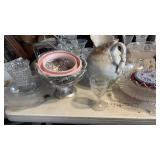 LOT OF ASST GLASSWARE