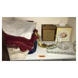 TISSUE BOX COVERS, LINENS, DECOR