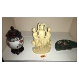 3 PC ORIENTAL HOUSEHOLD DECOR