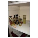 COLL OF ASST PERFUME BOTTLES & BEAUTY