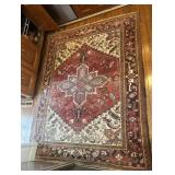 ORNATE WOOL AREA RUG