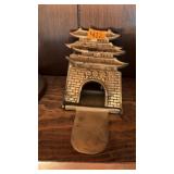 BRASS ORIENTAL FIGURINE