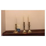 BRASS CANDLE STCKS