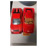 2 DIECAST FERRARIS 1/24 SCALE