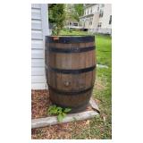 LARGE WHISKEY BARRELL