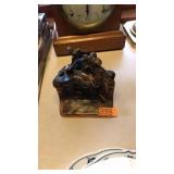 ANTIQUE COWBOY BOOKENDS
