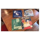 ANTIQUE CHRISTMAS RECORDS & BOOK