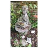 CONCRETE GARDEN STATUE (2 PCS)