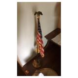 AMERICAN GLAD ON METAL STAND TABLE TOP SIZE