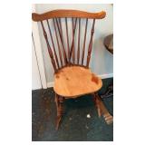 SPINDLE BACK DINING CHAIR
