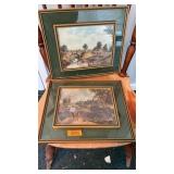 PAIR OF J.CONSTABLE PRINTS, ENGLAND