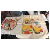 VNTG. POPEYE THE SAILOR FABRICS
