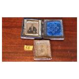 (2) ANTIQUE DEGUERREOTYPES