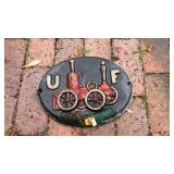 CAST IRON UNITED FIREMANS INSURANCE CO PLAQUE