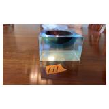 BLOWN GLASS PAPER WEIGHT