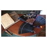 ANTIQUE FANS & VINTAGE BOOKS