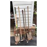 LOT OF ASST. OUTDOOR HANDTOOLS