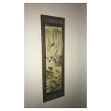 ORIENTAL FRAMED PANEL ART