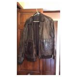 VINTAGE LEATHER COAT