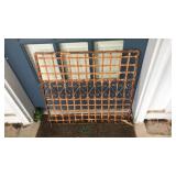 VNTG WROUGHT IRON DECORATIVE PANEL