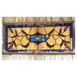 ORNATE STAINED GLASS WINDOW