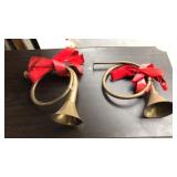 PAIR OF FRENCH HORN DECOR