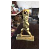 VNTG. BRASS SOLDIER DOOR STOP