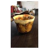 CALIFORNIA MID CENTURY DRIP GLAZE PLANTER