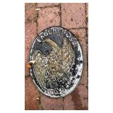 EAGLE HOSE NO. 2 CAST IRON PLAQUE