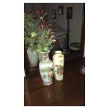2 ORIENTAL VASES