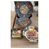 COLL OF ORIENTAL PLATES & PORCELAIN