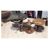 ANTQ. CAST IRON BALANCE SCALE
