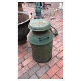 GALVANIZED MILK CAN