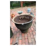 LARGE CAST IRON CAULDRON