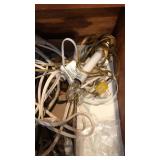 EXTENSION CORDS, HEATING PAD, LIGHTING, ETC