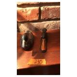 CAST IRON DUCK PAPERWEIGHT & CLIP