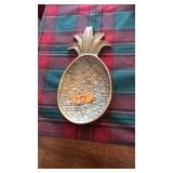 BRASS PINEAPPLE ASH TRAY