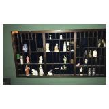 TYPE TRAY TRINKET SHELF & CONTENTS