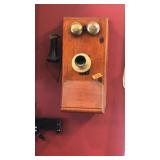 ANTIQUE JULIUS ANDRAE & SONS WALLMOUNTED TELEPHONE
